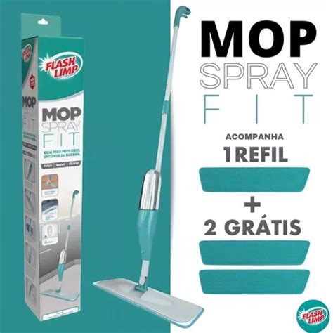 Vassoura Rodo Magico Mop Spray De Limpeza Esfreg O Refis Frete Gr Tis