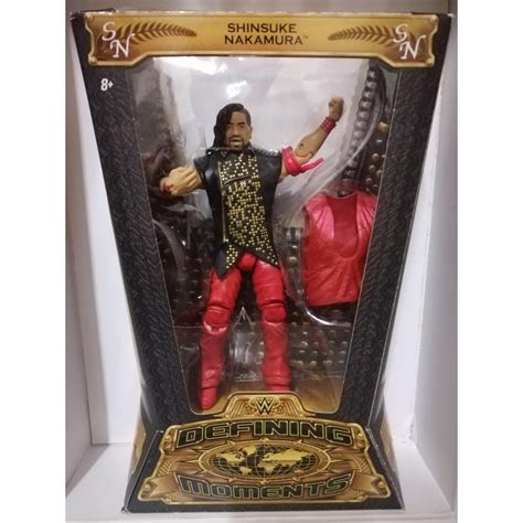 Mattel Wwe Defining Moments Shinsuke Nakamura Bib Shopee Malaysia