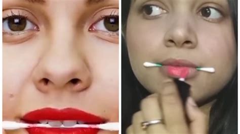 Testing Out 5 Minute Crafts Lipstick Hack Viral Lipstick Hack 5