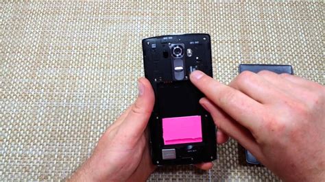 Lg G4 How To Remove Replace Insert Sim Card And Memory Card Micro Sd