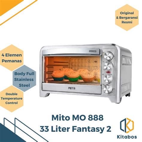 Jual Mito MO 888 Fantasy Oven Jumbo 33 Liter Shopee Indonesia