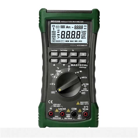 Mastech Ms Counts Digital Multimeter Insulation Tester True