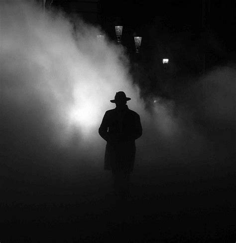 Mysterious Man Is It The Exorcist Dark Photography Film Noir