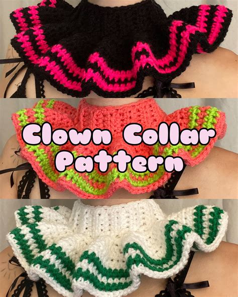 Clown Collar Pattern W Pictures Artofit