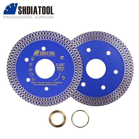 Hot Pressed Sintered X Mesh Turbo Diamond Saw Blade Cutting Tool