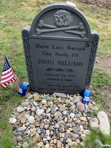 John Belushi Grave - "John Belushi" Dirt From Near His Grave Site ...