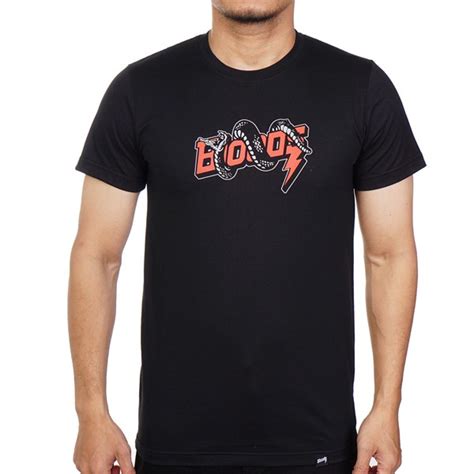 Jual Bloods Tshirt Kaos Snake 66 Black Shopee Indonesia