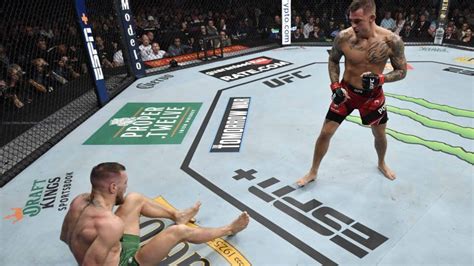 Impactante Lesi N De Conor Mcgregor Perdi Ante Dustin Poirier En El