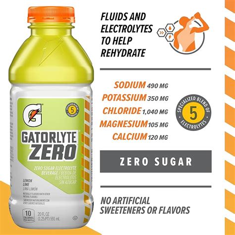 Gatorlyte Zero Nutrition Facts What You Need To Know Facts Vibes