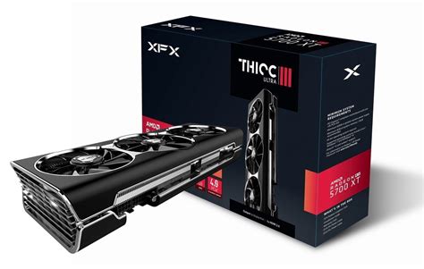 Xfx Radeon Rx 5700 Xt Thicc Iii Ultra Rx 57xt8tbd8 8gb Gddr6 256 Bit Pci E 40 Desktop Graphics