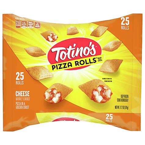 Totino's Pizza Rolls, Cheese 25 ea | Frozen Foods | Cannata's