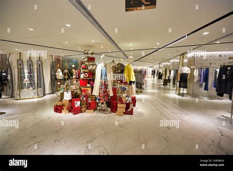 HONG KONG CIRCA DECEMBER 2019 Interior Shot Of Harvey Nichols At