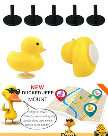 Amazon Teyouyi Pcs Duck Plug Rubber Duck Mount Flock Locker