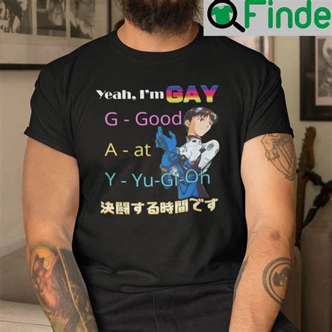 Yeah Im Gay Good At Yu Gi Oh T Shirt Q Finder Trending Design T Shirt