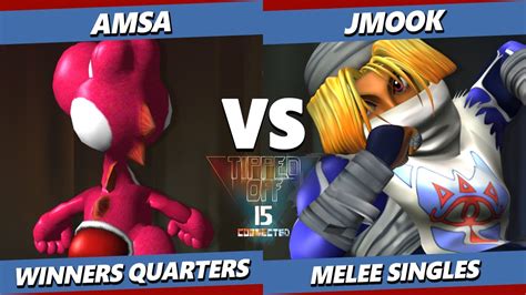 Tipped Off Amsa Yoshi Vs Jmook Sheik Smash Melee Ssbm Youtube