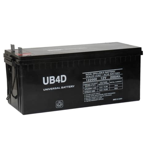 12v 200ah 4D SCADA Solar Battery Replaces Ritar RA12 200 RA 12 200