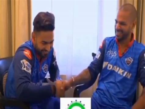 Rishabh Pant Accident Rishabh Pant Old Video With Shikhar Dhawan Goes