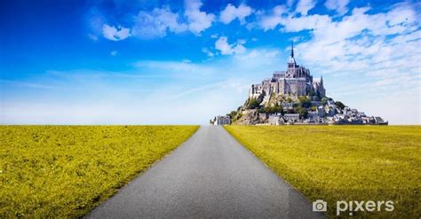 Papier Peint Mont Saint Michel PIXERS FR