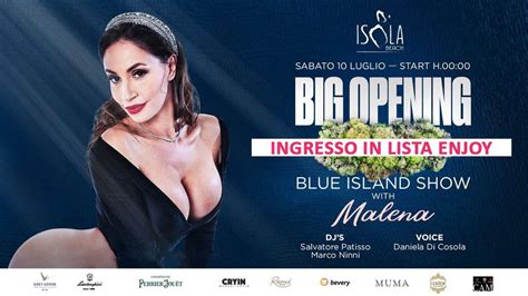 Blu Island Show Big Opening Isola Beach Official Corriere