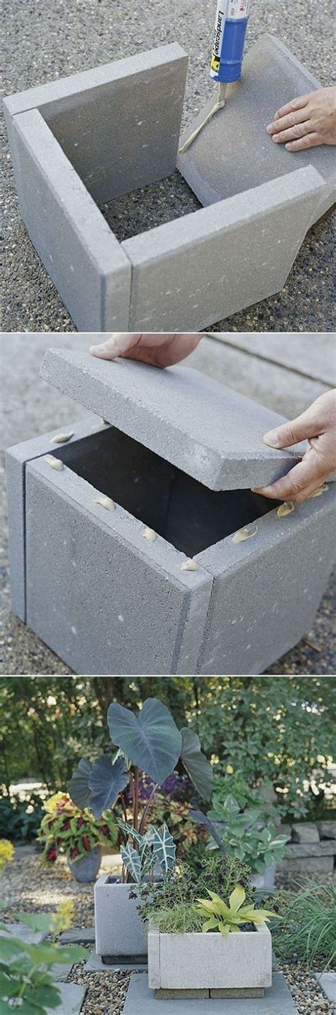 How To Make Homemade Concrete Planters At Madison Theodore Blog