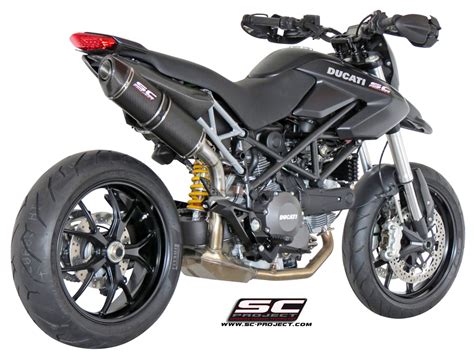 Ducati Hypermotard 796 2 1 Oval Exhaust By SC Project