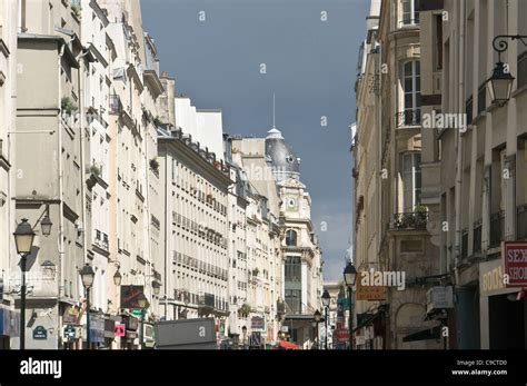 Rue Saint Denis Paris Stock Photo Royalty Free Image 40235244 Alamy