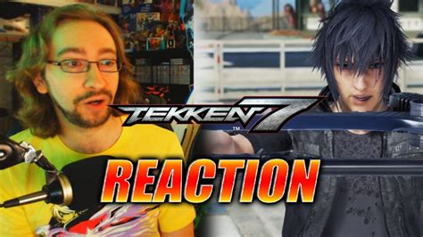 MAX REACTS: Noctis - TEKKEN 7 Gameplay Trailer - YouTube