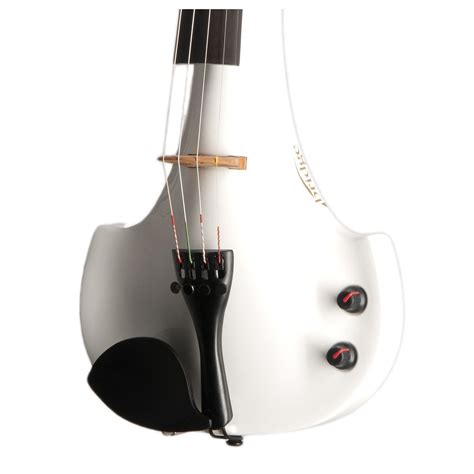 Bridge Aquila Octave Electric Violin White Gear4music