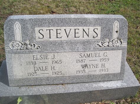 Samuel Garver Stevens Find A Grave Memorial