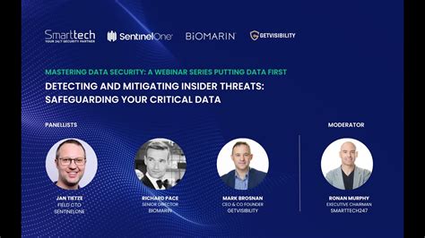 Webinar Detecting And Mitigating Insider Threats Safeguarding Your