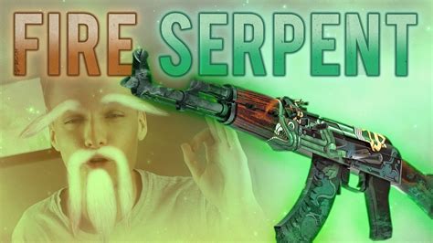 CS GO FIRE SERPENT TRADE UP YouTube