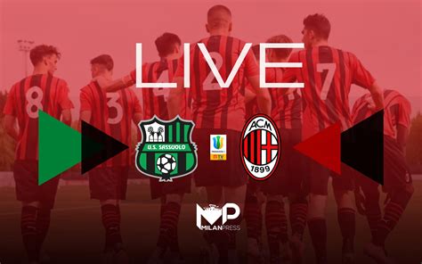 Mp Relive Primavera Sassuolo Milan Termina Rivivi Con Noi Il