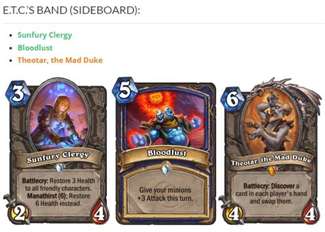 Hearthstone Top Decks On Twitter Standard Jambrehs S Legend