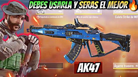 Mejor Configuraci N La Mejor Clase De La Ak Cod Mobile Battle