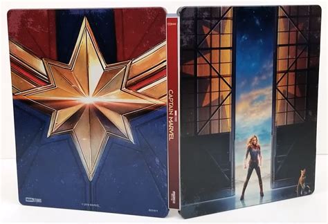 Captain Marvel En Steelbook Maj Euros Sur Bluecats