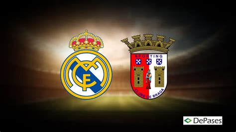 Real Madrid Vs Sporting Braga Fecha Hora TV Y Alineaciones