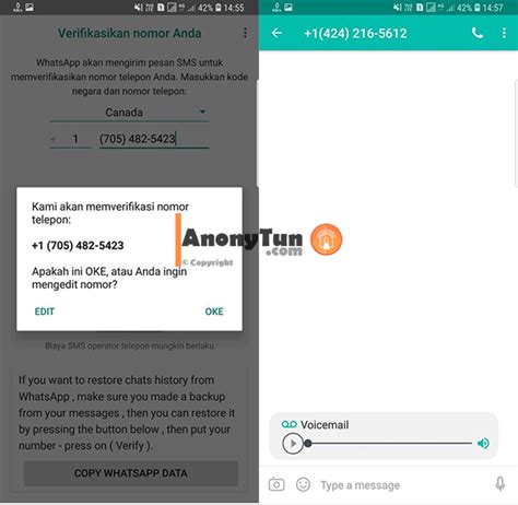 Cara Mendapatkan Nomor Luar Negeri Untuk Whatsapp Cara