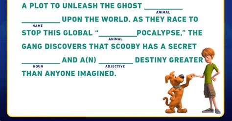 Free Printable Scooby Doo Mad Libs Mama Likes This