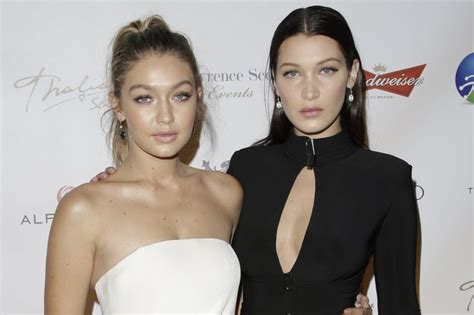 Gigi And Bella Hadid Land 2016 Victorias Secret Fashion Show