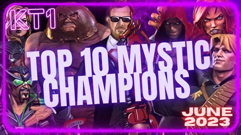 Top 10 Best MYSTIC Champions In Game Right Now MCOC Ranking Series