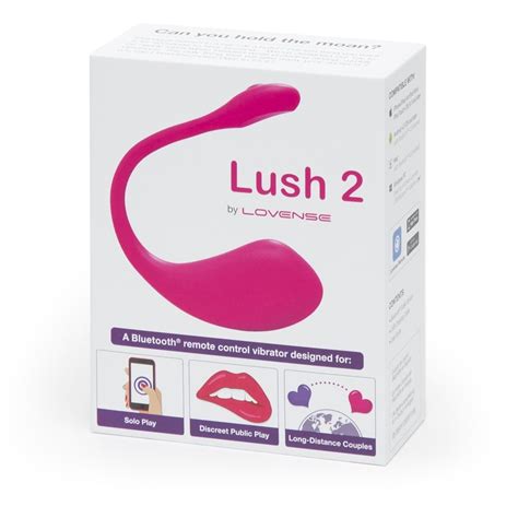 Lovense Lush 2 App Controlled Rechargeable Love Egg Vibrator • Me Time