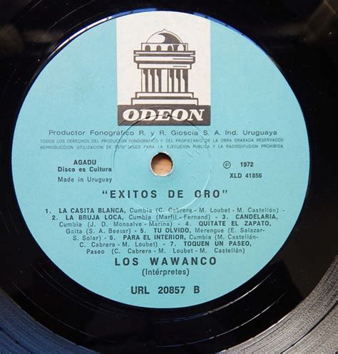 Los Wawanco Xitos De Oro Vinilo Lp Edici N Uruguaya Cuotas Sin