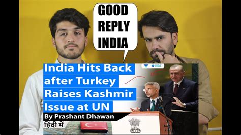 India Hits Back After Turkey Raises Kashmir Issue At Un Cyprus