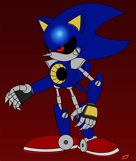 Modern Metal Sonic My Version By Howteyoarts On Deviantart