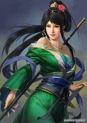 《三国志12》最新美女武将张星彩及关银屏介绍 游民星空