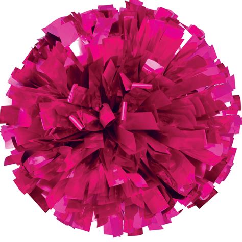 Pink And Purple Pom Poms