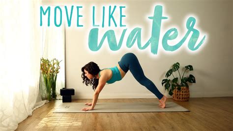 Move Like Water 💧 30 Minute Fluid Vinyasa Flow For Spinal Mobility Strength And Flexibility