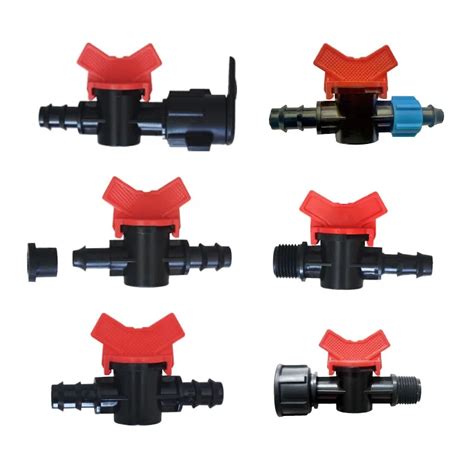 Drip Irrigation Switch Valve Gate Valves Inch Double Male Barbed