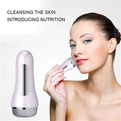 Ultrasonic Ion Facial Massager Vibrating Massage Face Lift Whitening Skin Rejuvenation Beauty