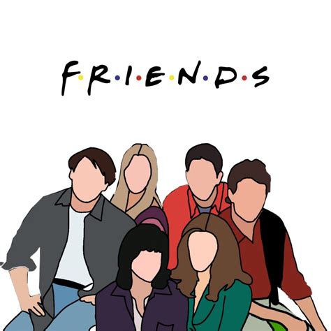 Friends Tv Show Drawing Ideas